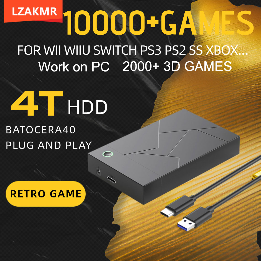 Retro Gaming Batocera - Gioco retrò GameForge 4TB Batocera 40