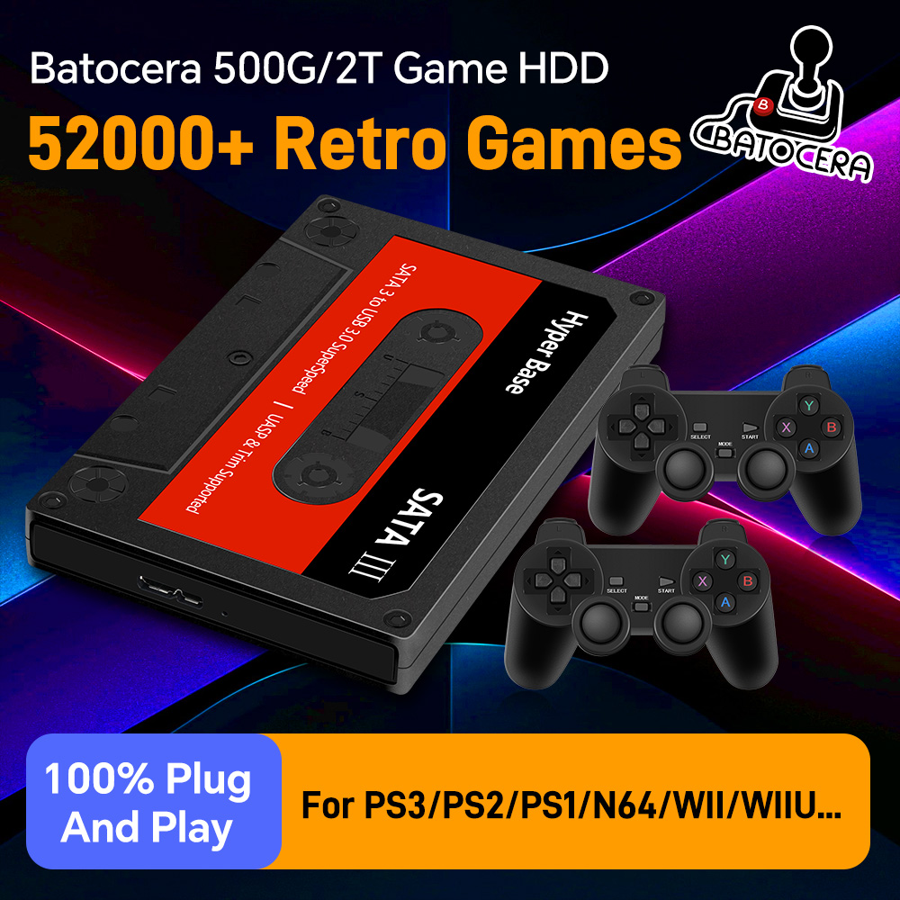 Retro Gaming Batocera - Hard Disk Batocera 500G con Oltre