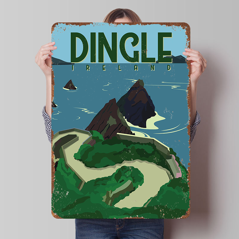 Retro Gaming Ireland - Poster Stampato di Dingle, Irlanda, Arte