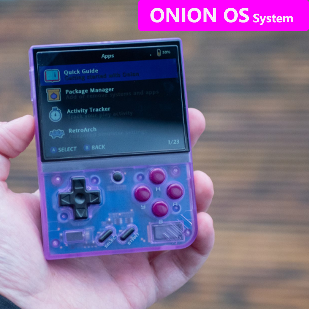 Retro Gaming Hub - Console di gioco Onion OS Preinstallata