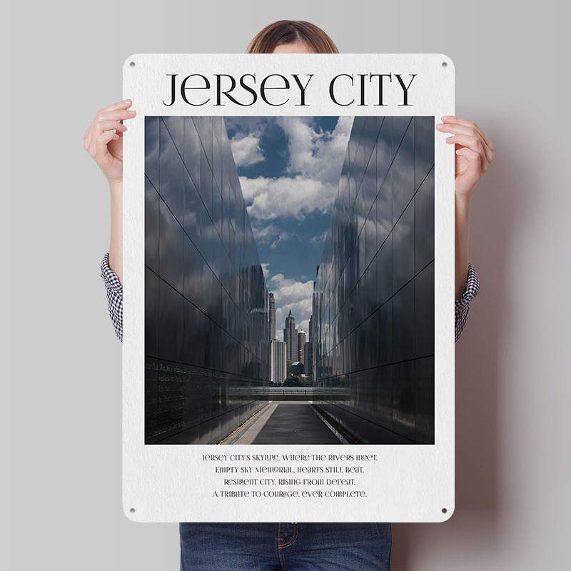 Retro Gaming Jersey - Poster di Jersey City, Targhe in