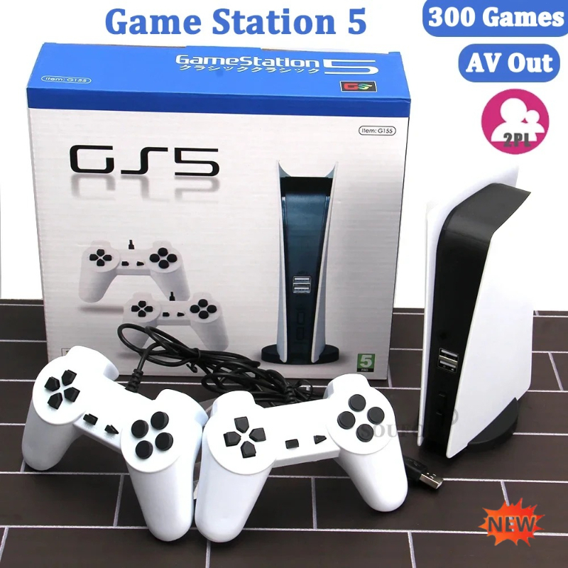 Retro Gaming And Projector - Console di gioco portatile Retro GS5