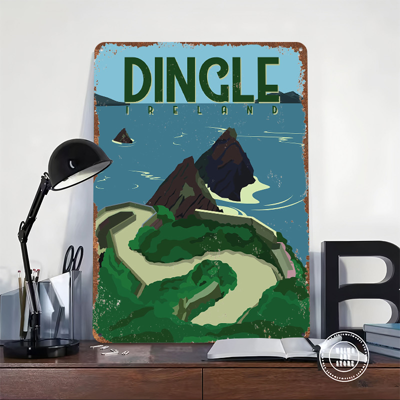 Poster Stampato di Dingle, Irl - Retro Gaming Ireland recensione e prezzo