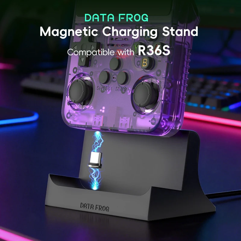 Data Frog R36S Base di Ricaric - Retro Gaming Hub recensione e prezzo