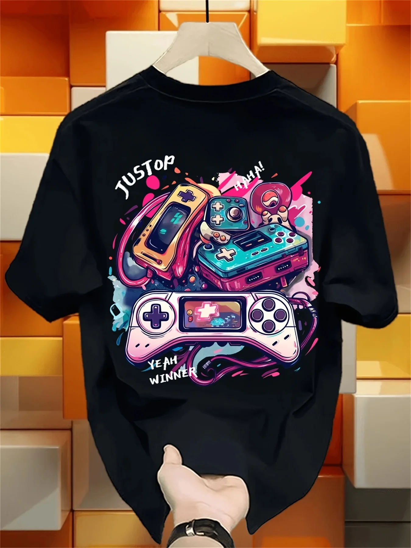 T-shirt con stampa fronte-retr - Retro Gaming Jersey recensione e prezzo