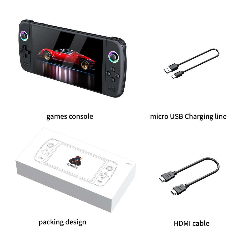 128G M27 Lettore di giochi por - Retro Gaming Hub recensione e prezzo