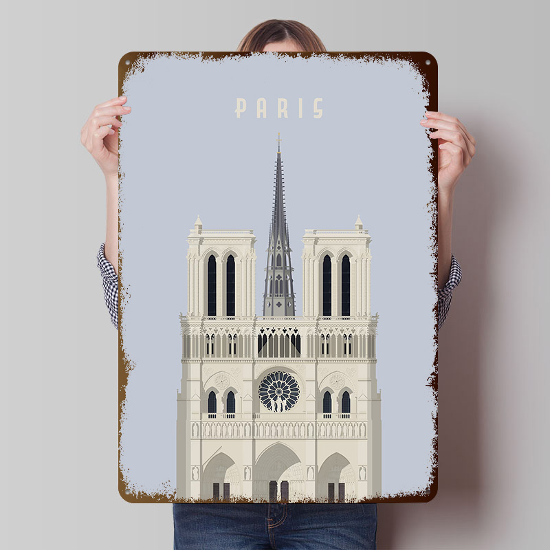 Poster in Latta di Parigi, Art - Retro Gaming Paris recensione e prezzo