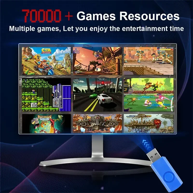 Console di gioco retrò 70000+  - Retro Gaming For Tv recensione e prezzo