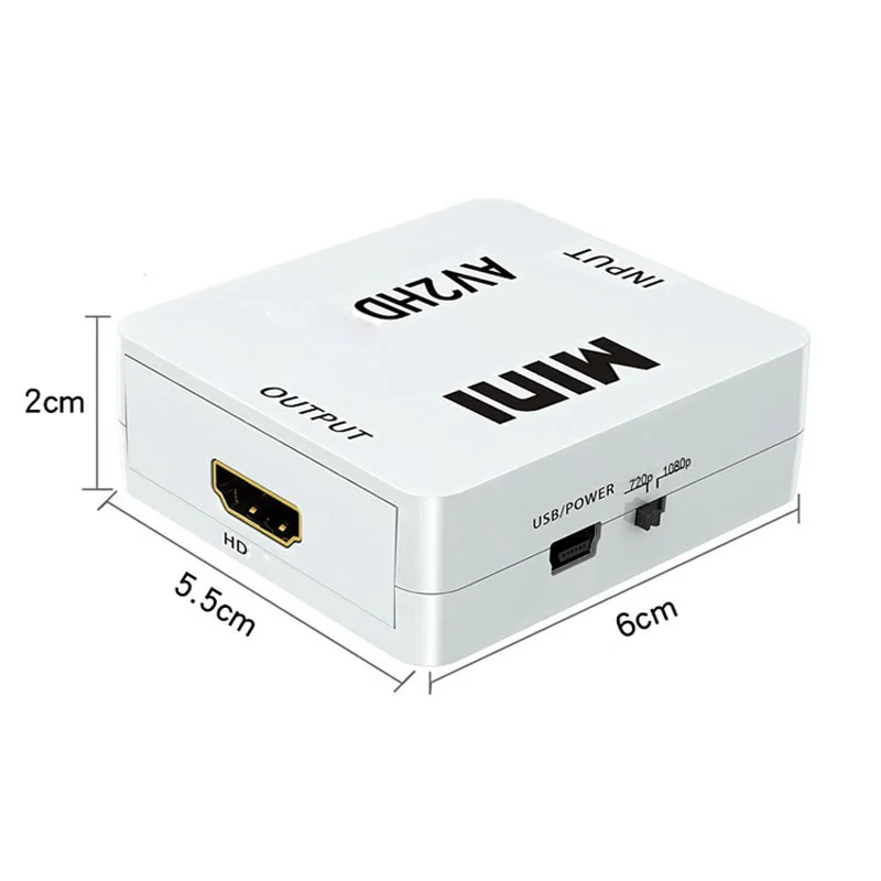 Convertitore Mini AV a HDMI 10 - Retro Gaming And Projector recensione e prezzo